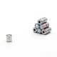 10x10 mm Female Threaded Pot Magnet – M5x5, N35 Grade Cylindrical Neodymium Magnet 10x10 mm Female Threaded Pot Magnet – M5x5, N35 Grade Cylindrical Neodymium Magnet