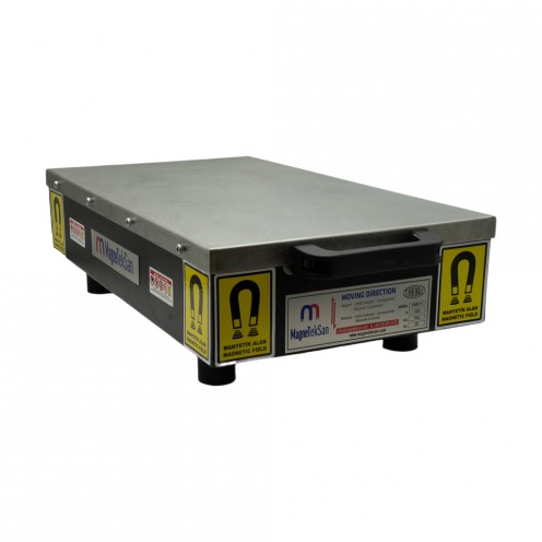 585×335×120 mm S-1750VA-220V Plaka Tipi Demanyetize Cihazı – Talaşlı İmalat ve Ölçüm Öncesi Hızlı Manyetik Alma Ünitesi