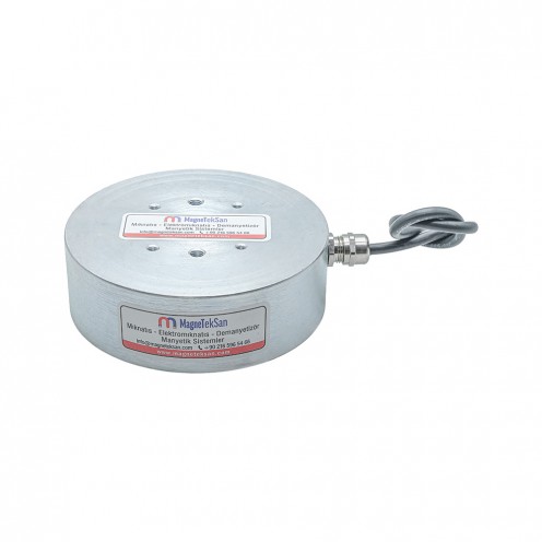 Endüstriyel Kullanıma Uygun Ø140xØ80x45 mm 24V Özel Tasarım Elektromıknatıs