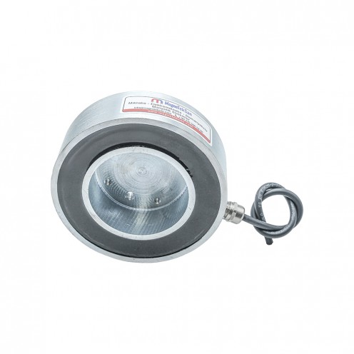 Endüstriyel Kullanıma Uygun Ø140xØ80x45 mm 24V Özel Tasarım Elektromıknatıs