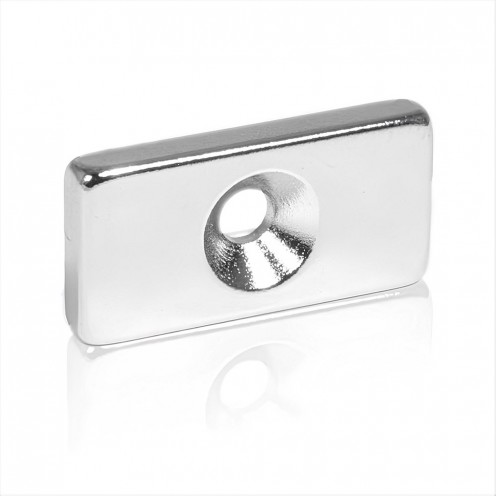 20x10x5 mm Havşalı Neodyum Mıknatıs 20x10x5 mm Havşalı Neodyum Mıknatıs