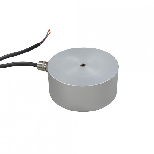 Ø100x43 mm 24V Elektromıknatıs - M8 Bağlantılı, Yandan Rakorlu Kablo Çıkışlı Güçlü Endüstriyel Tip Elektromıknatıs