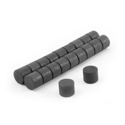 Ø10x10 mm Ferrit Mıknatıs - Çap 10 mm, Kalınlık 10 mm