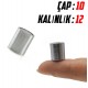 10x12 mm Female Threaded Neodymium Pot Magnet – M5x5, N35 Grade High-Holding Cylindrical Magnet 10x12 mm Female Threaded Neodymium Pot Magnet – M5x5, N35 Grade High-Holding Cylindrical Magnet