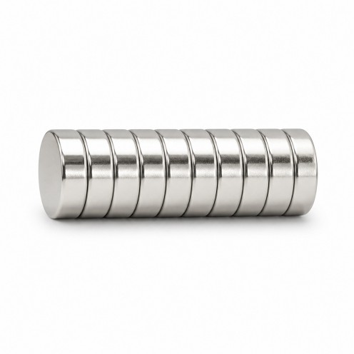 Yüksek Sıcaklığa Dayanıklı Ø10x3 mm N35SH Neodyum Disk Mıknatıs