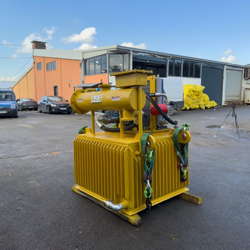 1100x1100x500 mm Oil Cooled Electromagnetic Plate Magnet – 17 kW High Power