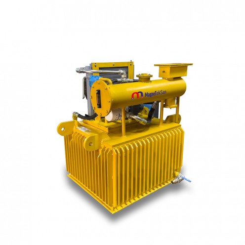 1100x1100x500 mm Oil Cooled Electromagnetic Plate Magnet – 17 kW High Power