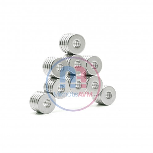 13,5x5,5x2,5 mm Neodyum Mıknatıs N35 Nikel