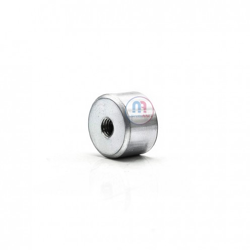13x8 mm Cylindrical Female Threaded Neodymium Pot Magnet – M4x3, N35 Grade
