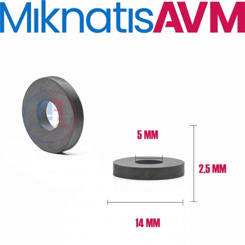 14x5x2.5 mm Y35 Ferrite Magnet 14x5x2.5 mm Y35 Ferrite Magnet