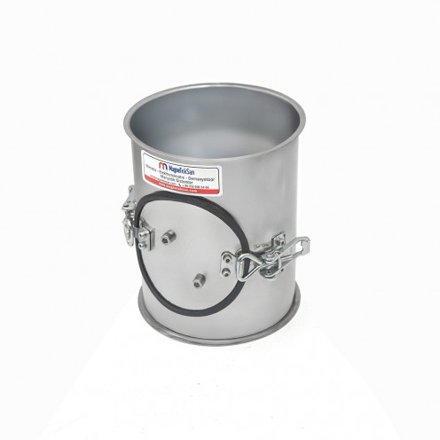 Ø150xØ150 mm Ø25x2 87-GZ-O Neodymium Drawer-Type Bullet Magnet – Hygienic Magnetic Separator for Food & Industrial Lines