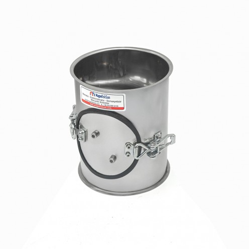 Ø150xØ150 mm Ø25x2 87-GZ-O Neodymium Drawer-Type Bullet Magnet – Hygienic Magnetic Separator for Food & Industrial Lines