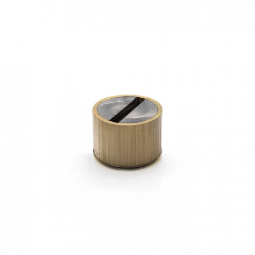 Ø15x10 mm M4x5 Brass Pot Magnet