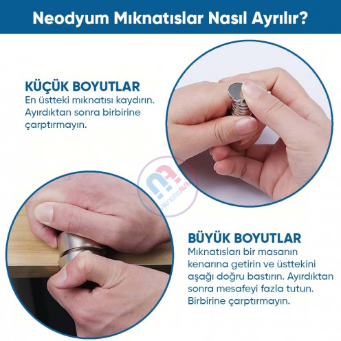 15x10x5 mm Neodyum Mıknatıs