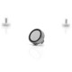 15x5 mm M5x10 Male Threaded Neodymium Pot Magnet