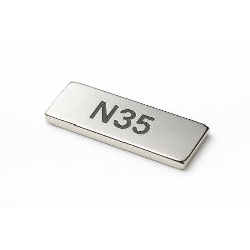 15x8x1,5 mm N35 Neodyum Mıknatıs (En 15 mm x Boy 8 mm x Kalınlık 1,5 mm)