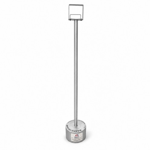 Ø168x1000 Neodyum El Mıknatısı - Geniş Çekim Yüzeyi, 100 kg Güç