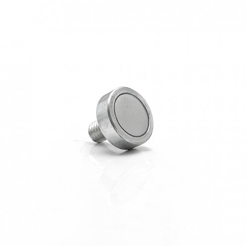 Ø16x5 mm N35 Male Threaded Neodymium Pot Magnet – M6x10 Stud, Compact High-Holding Magnet