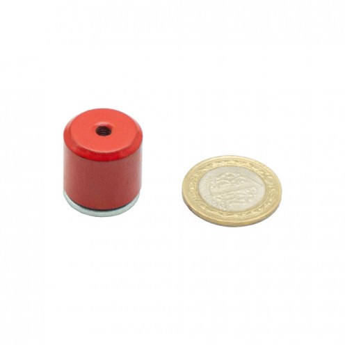 Ø20,5x19 mm M5 AlNiCo Pot Magnet
