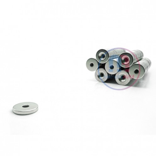 16x7/4x4 mm Neodymium Magnet with Countersunk Hole 16x7/4x4 mm Neodymium Magnet with Countersunk Hole