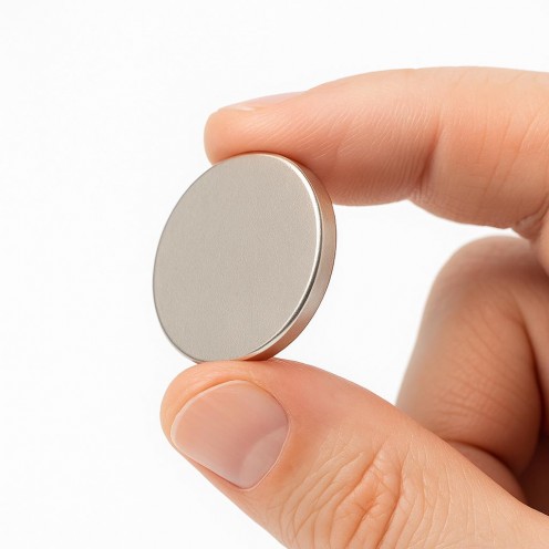 Ø20X2,5 mm N35 Neodyum Mıknatıs (Çap 20 mm x Kalınlık 2,5 mm)