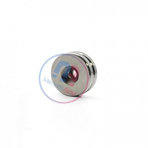 20x9/4,2x4 mm Havşa Delikli Neodyum Mıknatıs – Güçlü Montaj ve Çok Yönlü Kullanım