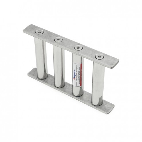 223x130 mm Neodymium Grate Magnet - Completely Stainless Steel