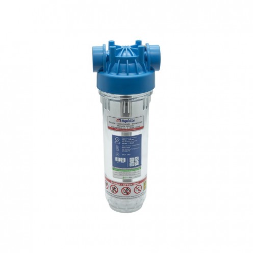 Ø22x200 mm Neodyum Çubuk Mıknatıslı Saydam Pislik Tutucu Filtre