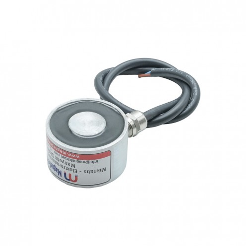 24V Ø50x30 mm Electromagnet with M6 Thread – For CNC & Automation