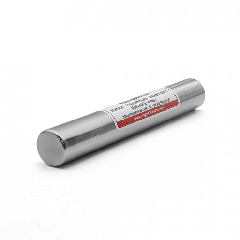 Ø25x170 mm Neodymium Magnetic Rod – TM8S811 Model, High Gauss Magnetic Separator for Industrial Use