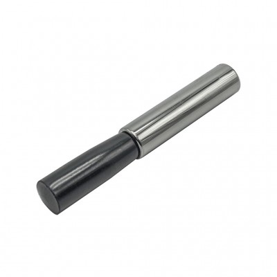 Ø25x200 mm - Bakalit Saplı Manyetik Bar Mıknatıs - Paslanmaz