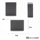 25x20x5 mm Angled Ferrite Magnet