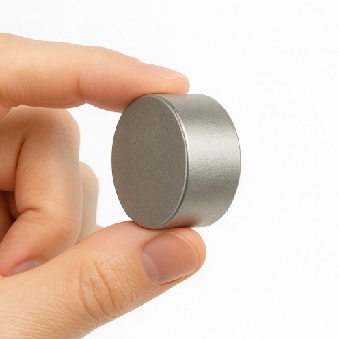 Ø25X25 mm N35 Neodyum Mıknatıs (Çap 25 mm x Kalınlık 25 mm)