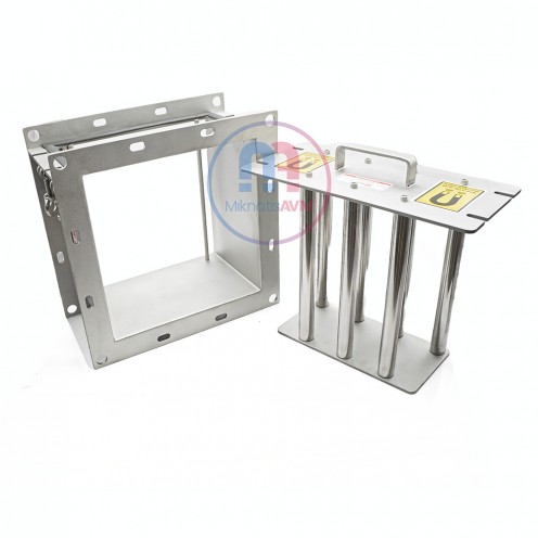 280x280 mm Drawer-Type Neodymium Grate Magnet – High-Efficiency Metal Separation for Bulk Materials 280x280 mm Drawer-Type Neodymium Grate Magnet – High-Efficiency Metal Separation for Bulk Materials