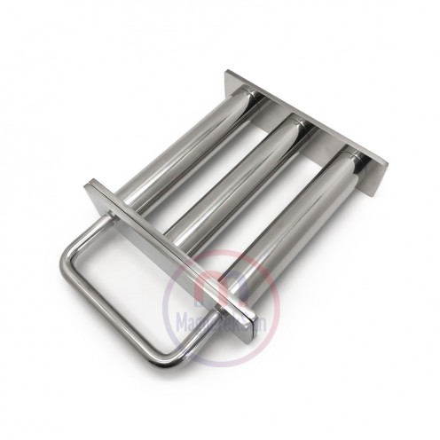 290x290 mm Krom Tutamaklı Kolay Temizlenebilir (Ekstra Kılıflı) Neodyum Elek Mıknatıs