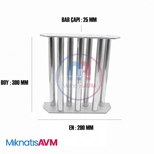 290x300 mm Ø25x7 Neodyum Elek Mıknatıs 290x300 mm Ø25x7 Neodyum Elek Mıknatıs