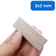 Ø2x2 mm Neodyum Mıknatıs - 100 Adet