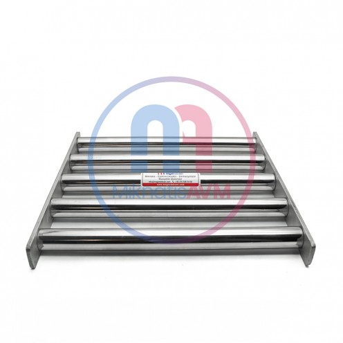 High-Power Magnetic Grid Separator (300x300 mm, 5 Rods, 10000 Gauss) – Designed for Kadayif Production Lines