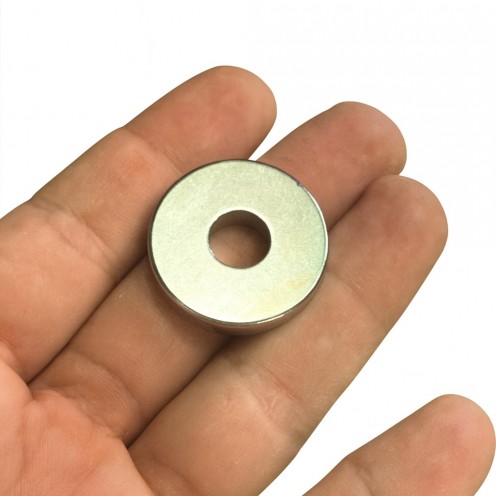 Ø30x10x5 mm Neodyum Mıknatıs Delikli Neodyum Mıknatıs