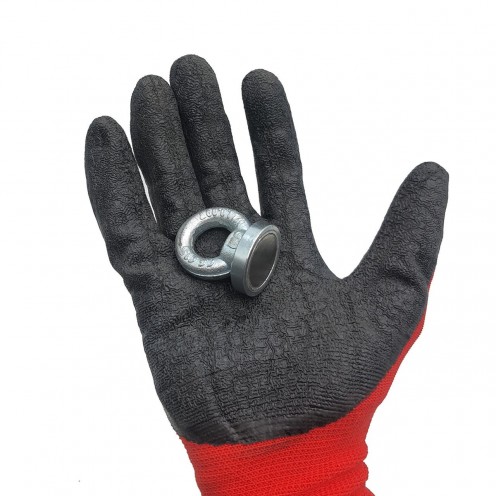 Ø32 mm Çapında Balıkçı Mıknatısı - Halkalı Mıknatıs - 15-30 kg Çekme Gücü Ø32 mm Çapında Balıkçı Mıknatısı - Halkalı Mıknatıs - 15-30 kg Çekme Gücü