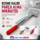 325 mm 4 Mıknatıslı Kesme Kalıbı Parça Alma Mıknatısı - 4 kg Kaldırma Kapasiteli