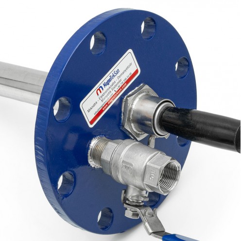 Ø32x200 mm - Manyetik Filtre İçin Bar Mıknatıs