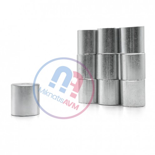 32x34 mm Çok Güçlü Pot Mıknatıs Ø32x34 mm Çok Güçlü Pot Mıknatıs