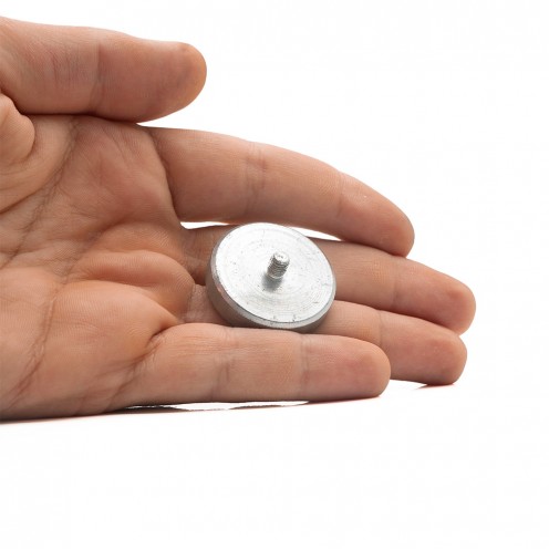 32x7 mm M5x6 Erkek Bağlantılı Neodyum Pot Mıknatıs – Yüksek Çekim Gücü, Kompakt Tasarım, Endüstriyel Kalite