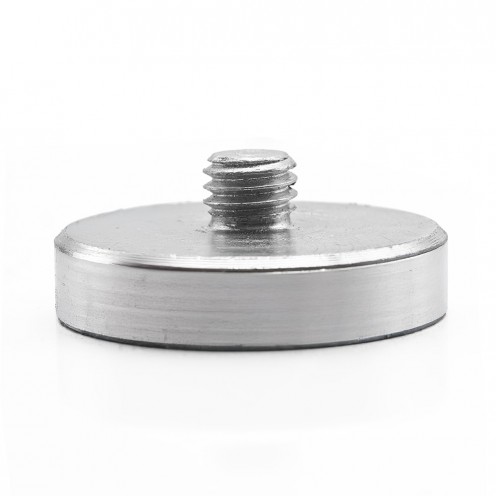 Ø32x7 mm M6x6 mm Erkek Bağlantılı Neodyum Pot Mıknatıs – Yüksek Çekim Gücü, Kompakt Tasarım, Endüstriyel Kalite