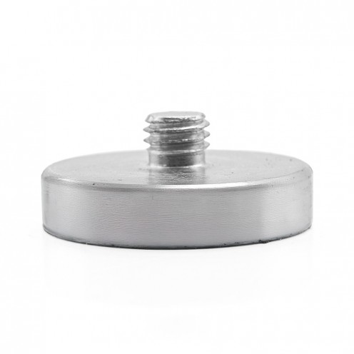 Ø32x7 mm M8x6 mm Erkek Bağlantılı Neodyum Pot Mıknatıs – Yüksek Çekim Gücü, Kompakt Tasarım, Endüstriyel Kalite