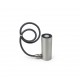 Ø35×105 mm 24V DC Electromagnet – M8 Threaded, Side Cable Exit, 50% Duty Cycle, Deep Field Industrial Type