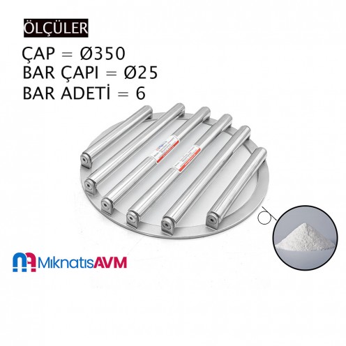 Ø350 mm Ø25x6 Neodyum Elek Mıknatıs Ø350 mm Ø25x6 Neodyum Elek Mıknatıs