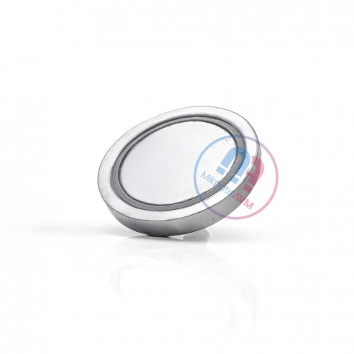 36x7.5 mm M6x10 mm Male Threaded Neodymium Pot Magnet