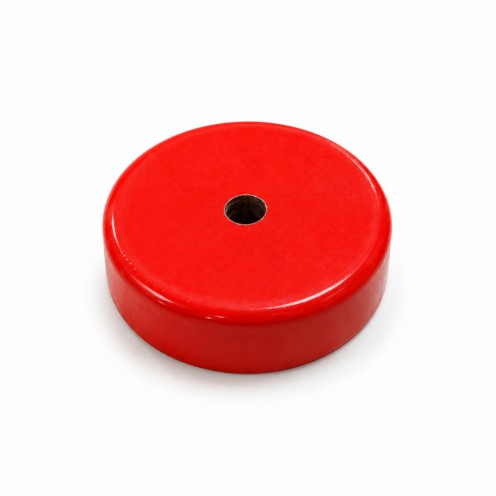 Ø38x11 mm M5 Alnico Pot Mıknatıs - Yüksek Sıcaklıkta Çalışmaya Uygun